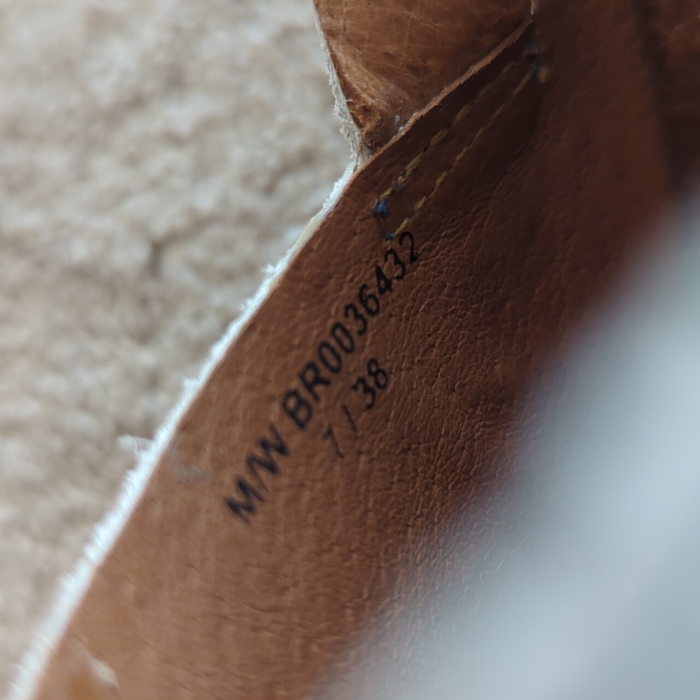 Born Carah Suede Leather Comfort Sandals 7 / 38 Light Blue - Picture 5 of 16